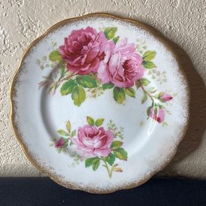 Vintage Royal Albert “Rose” Bread Plate